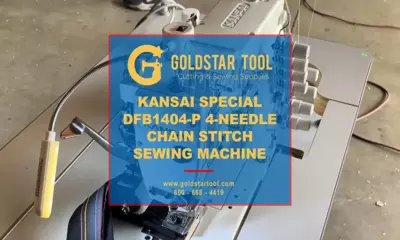 Product Showcase - Kansai DFB1404-P Chain Stitch Sewing Machine